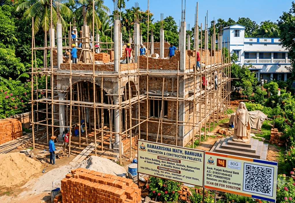 কালপাথরে কোচিং সেন্টারের দোতলা বারান্দা